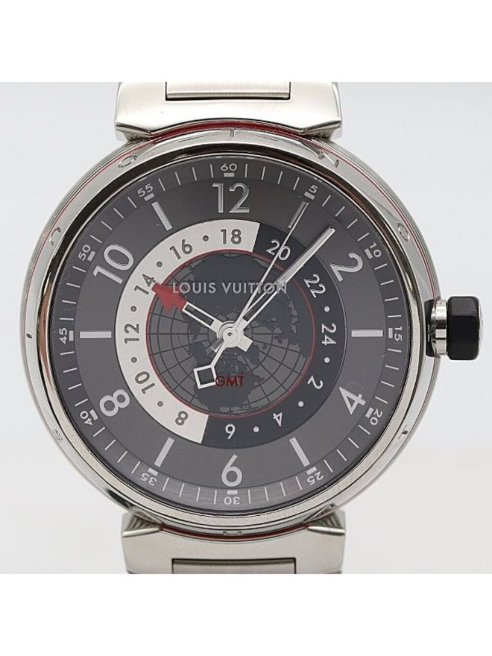 Louis Vuitton Class Tambour Graphite Automatic Gray Dial Watch 9